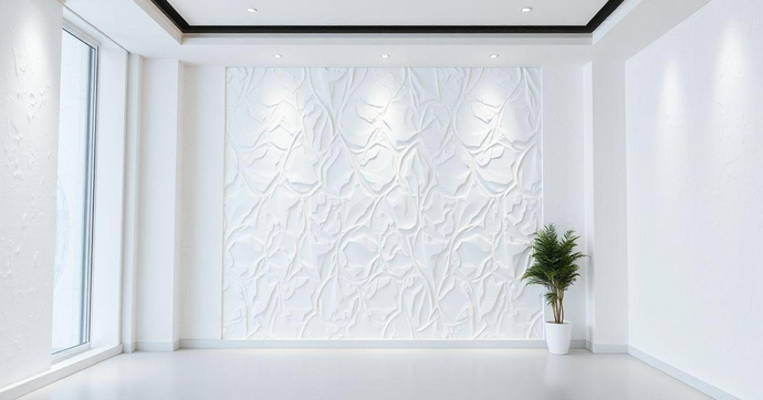 Revestimento de gesso para parede: dicas e vantagens Revestimento de gesso para parede: dicas e vantagens