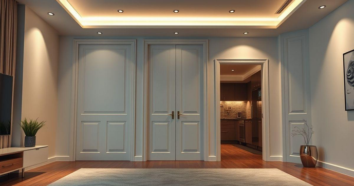 Como Escolher Portas para Drywall e Transformar Seu Espaço