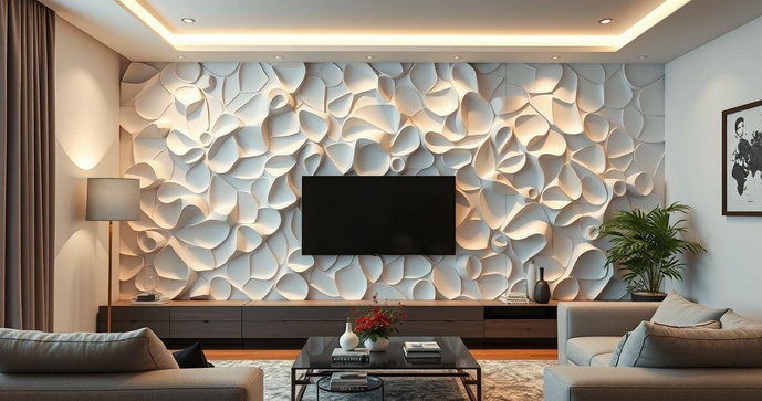 Como Realizar Instalação de Gesso 3D na Parede com Sucesso Como Realizar Instalação de Gesso 3D na Parede com Sucesso