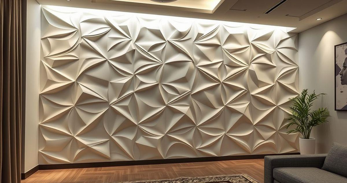 Painel 3D de Gesso: Transforme Seu Ambiente com Estilo e Sofisticação Painel 3D de Gesso: Transforme Seu Ambiente com Estilo e Sofisticação