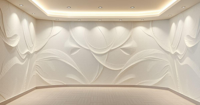 Revestimento 3D Gesso: Transforme Seus Ambientes com Estilo e Sofisticação Revestimento 3D Gesso: Transforme Seus Ambientes com Estilo e Sofisticação