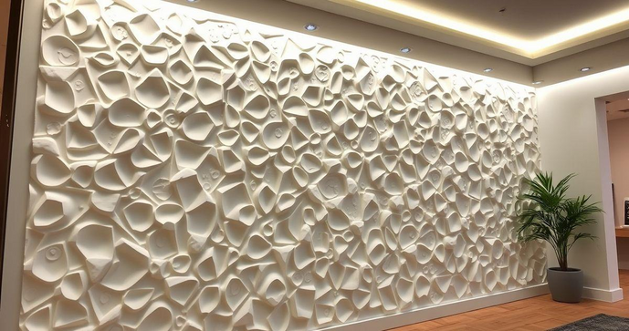 Como Realizar a Instalação de Gesso 3D na Parede de Forma Eficiente Como Realizar a Instalação de Gesso 3D na Parede de Forma Eficiente