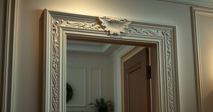 Moldura de Gesso para Porta: Como Escolher e Instalar com Estilo e Praticidade Moldura de Gesso para Porta: Como Escolher e Instalar com Estilo e Praticidade