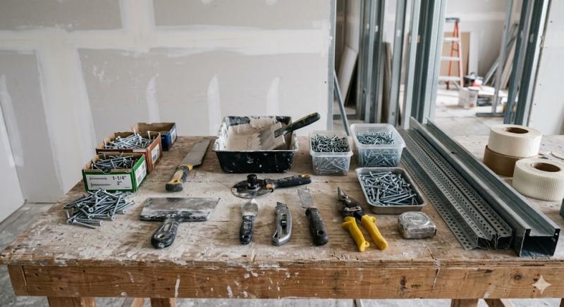 Ferramentas e Ferragens para Drywall: Guia Completo para Iniciantes