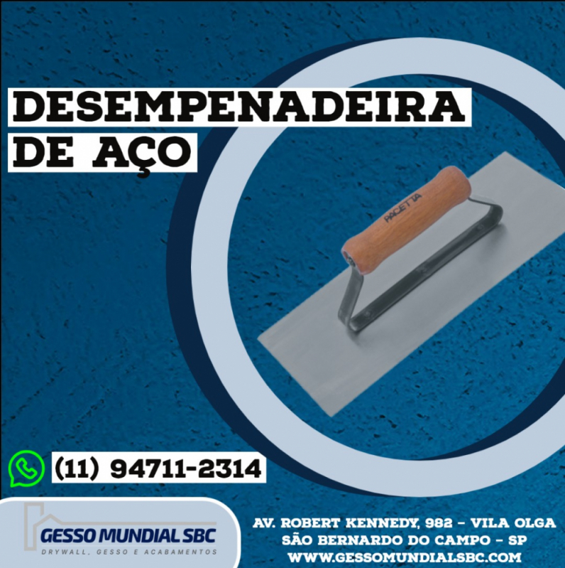 Kit Ferramenta para Drywall Valores Santos. - Canaleta para Drywall São Paulo