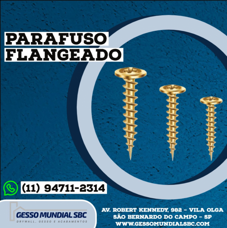 Onde Vende Parafuso Auto Brocante para Drywall Cajamar - Parafuso para Drywall