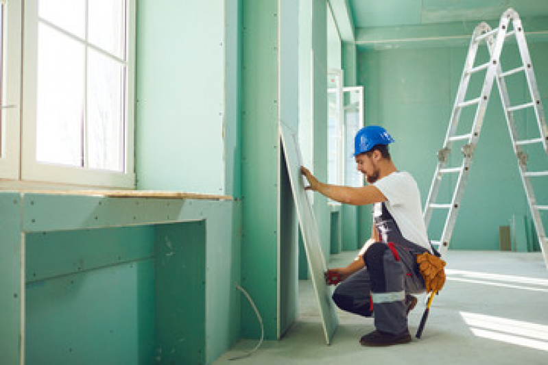 Placa de Drywall para Banheiro Cambuci - Placa de Drywall para Parede